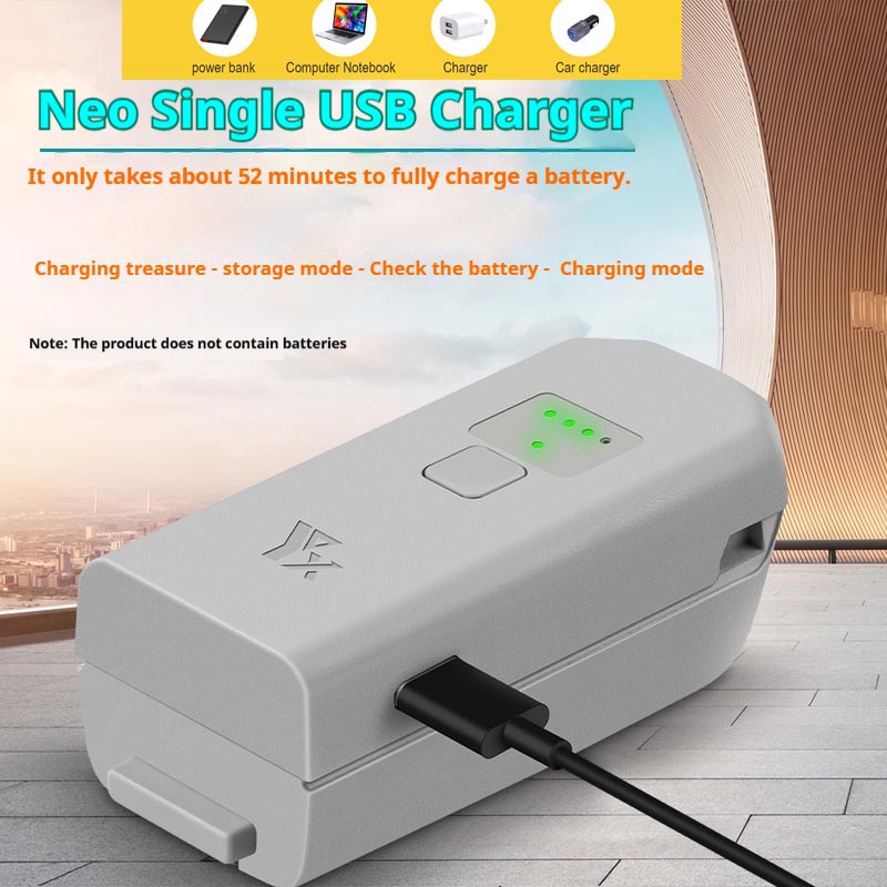 Drone Battery Balance Charger - Carregador de bateria usb bidirecional para