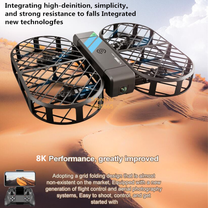 Drone Battery Box - Câmera HD 8K 360 ° Proteção