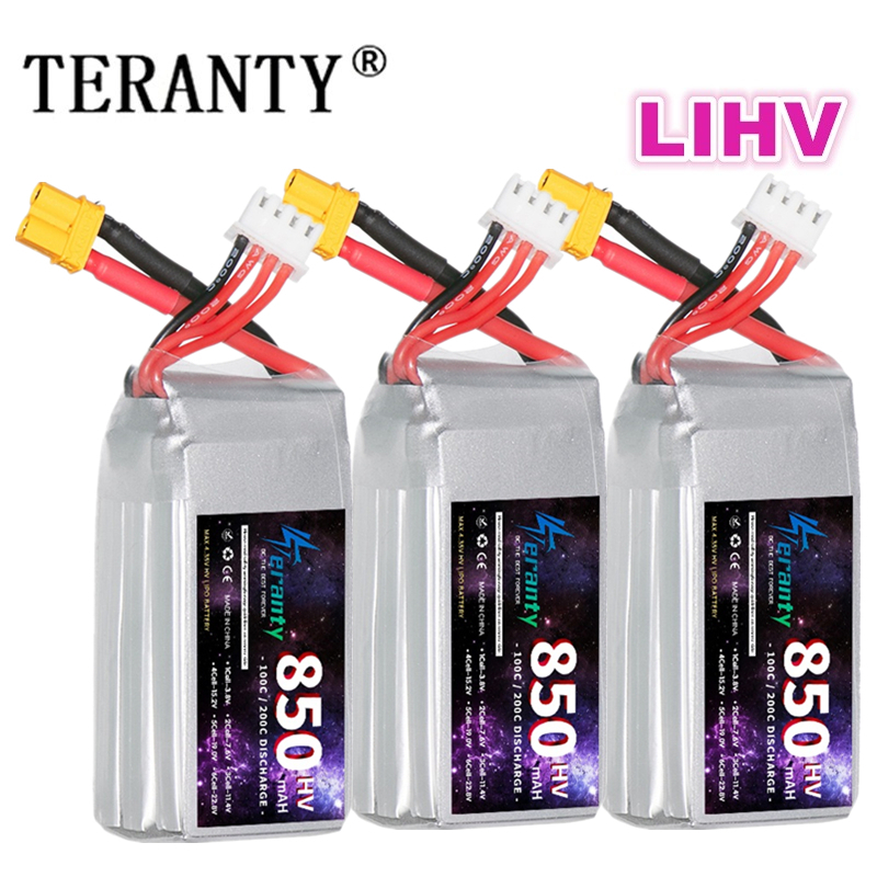 Drone Battery Connector - 1/2/3PCS TERANTY 3S 11.4V Lipo Bateria
