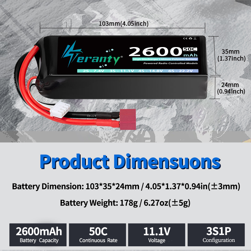 Bateria Lipo TERANTY 3S 2200/2 - Drone Battery Connector avaliação e preço