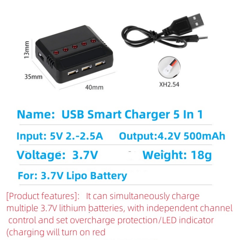 Syma x5hw x5hc x5c x5sw 3.7v 5 - Drone Battery Connector avaliação e preço