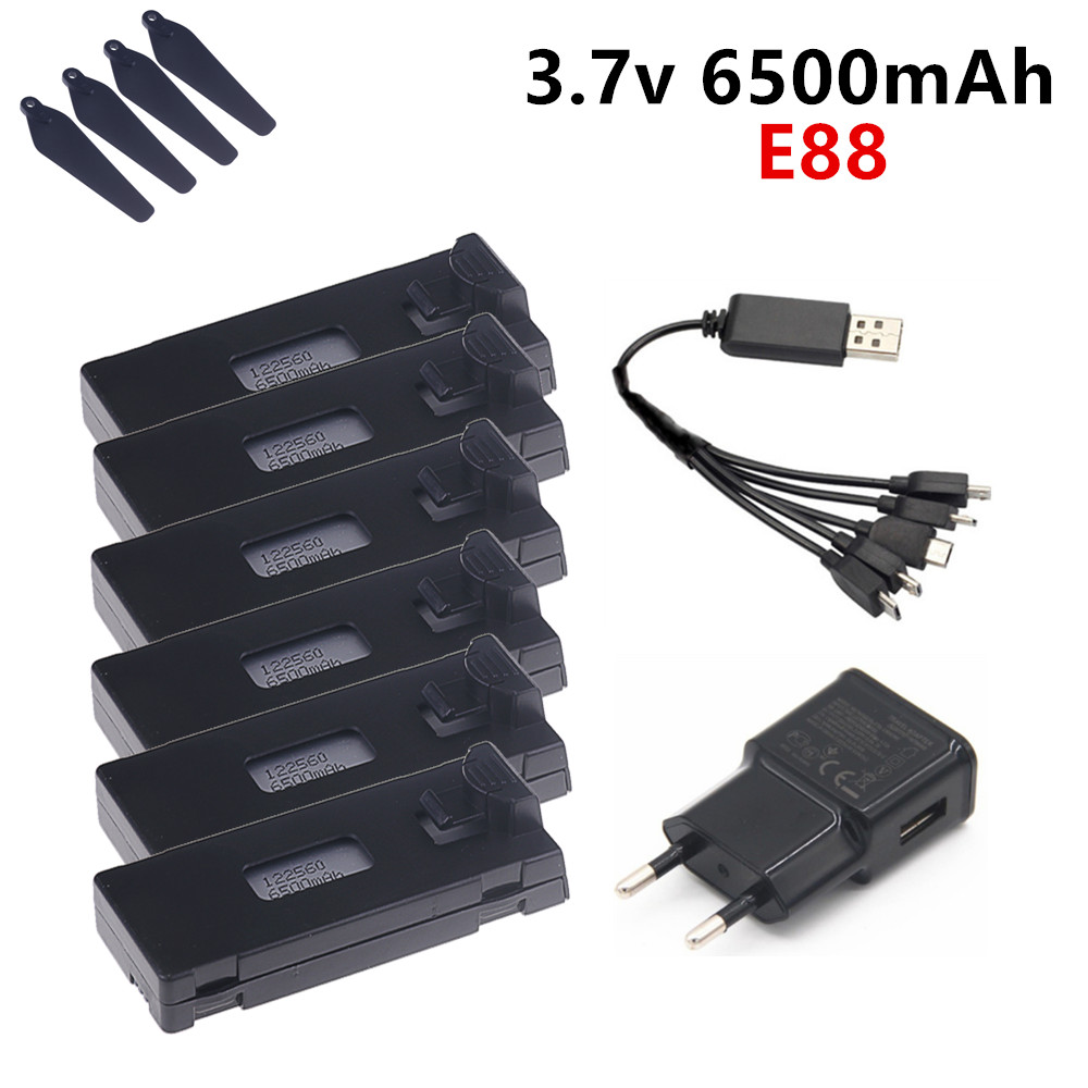 Bateria lipo 3.7v 6500mah para - Drone Battery Balance Charger avaliação e preço