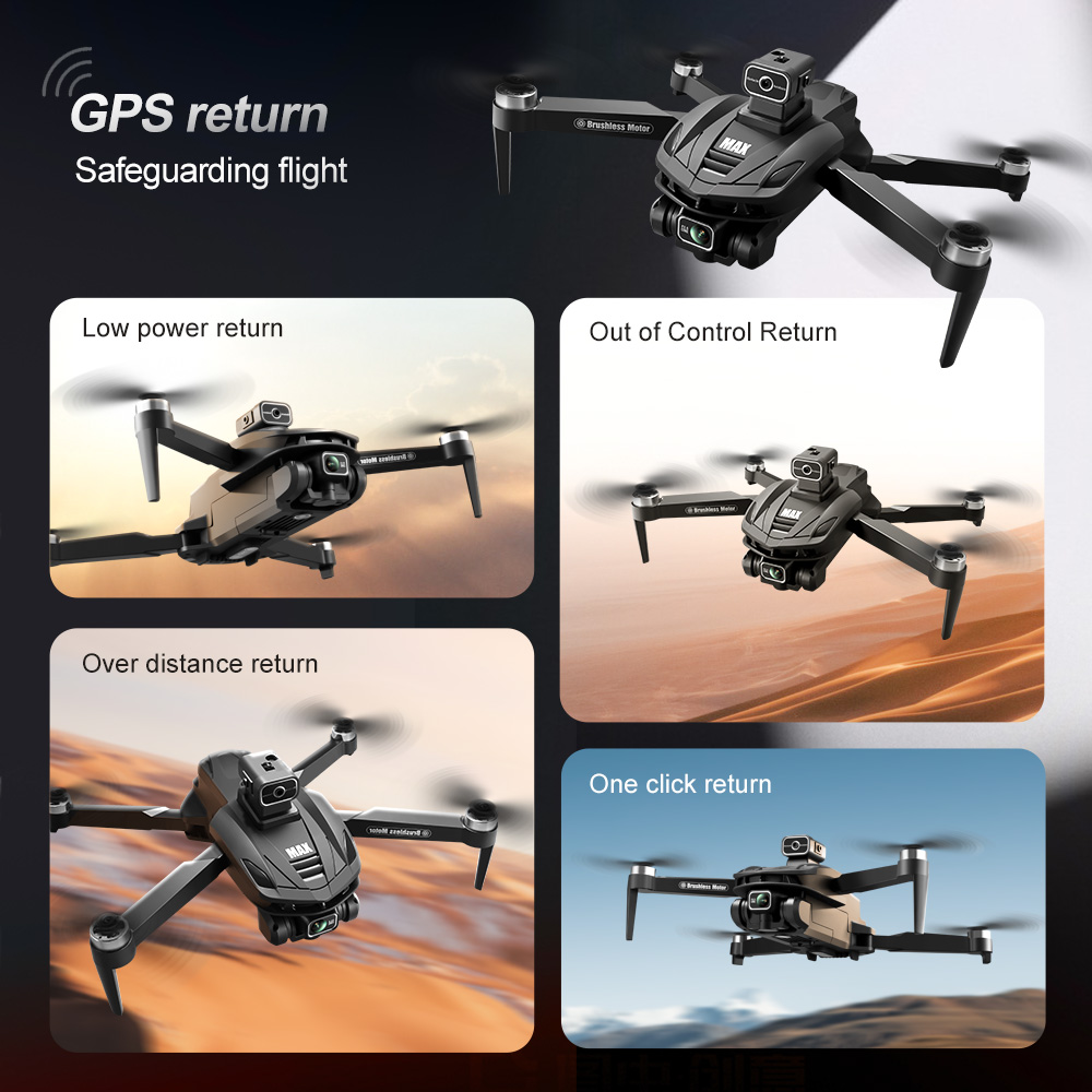 V168 PRO Max GPS Drone 8K Prof - Drone Battery Box avaliação e preço