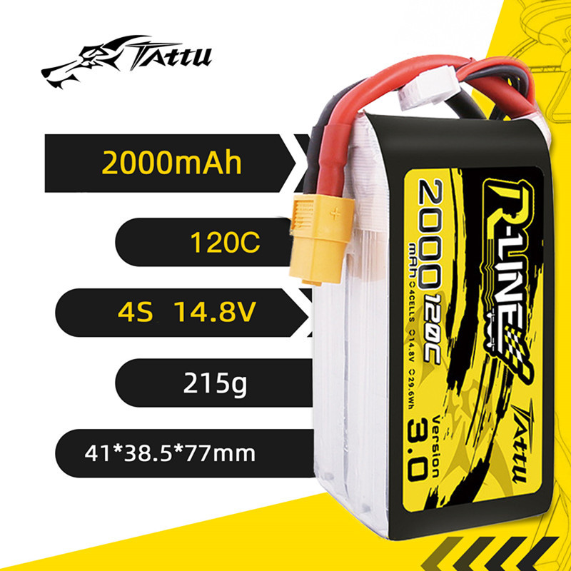 Bateria lipo taytu R-LINE 3.0  - Drone Battery 4S avaliação e preço